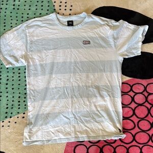 Vans Blue Short Sleeve Tee Casual Comfort